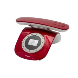 VTech Cordless Phone Red and White VTech Cordless Phone Red and White